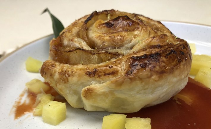 ROSE FEUILLETÉE ANANAS